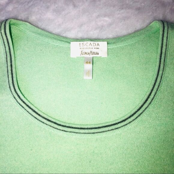 Escada cashmere and silk blend top Sz 44 - Picture 4 of 8